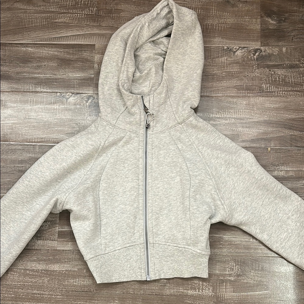 Lululemon Grey Scuba sweater